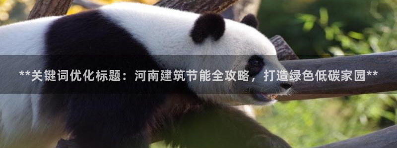e尊国际可靠吗：**关键词优化标题：河南建筑节能全攻略，打造绿色低碳家园**