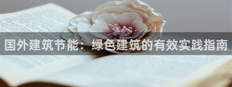 e尊国际可靠吗：国外建筑节能：绿色建筑的有效实践指南