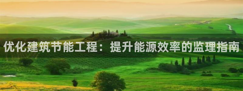 e尊国际7779：优化建筑节能工程：提升能源效率的监理指南