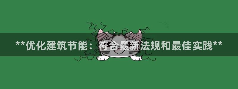 e尊体育：**优化建筑节能：符合最新法规和最佳实践**