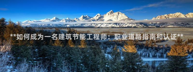 e尊国际娱乐官网地址：**如何成为一名建筑节能工程师：职业道路指南和认证**