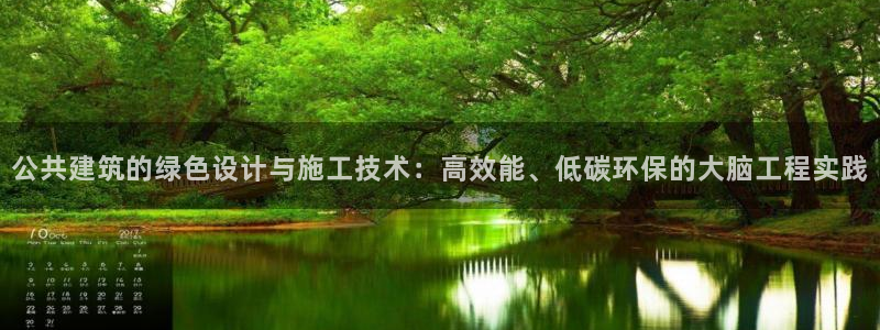 e尊国际客户端下载：公共建筑的绿色设计与施工技术：高效能、低碳环保的大脑工程实践