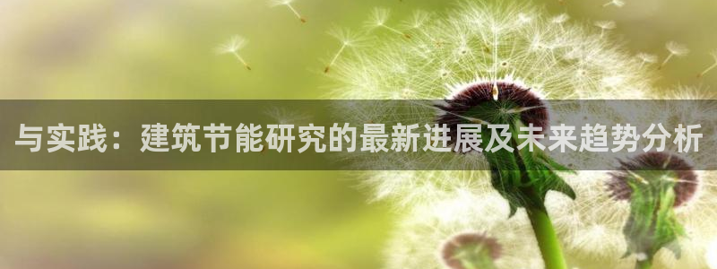 e尊国际-e尊国际官网：与实践：建筑节能研究的最新进展及未来趋势分析