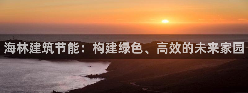 e尊国际app：海林建筑节能：构建绿色、高效的未来家园