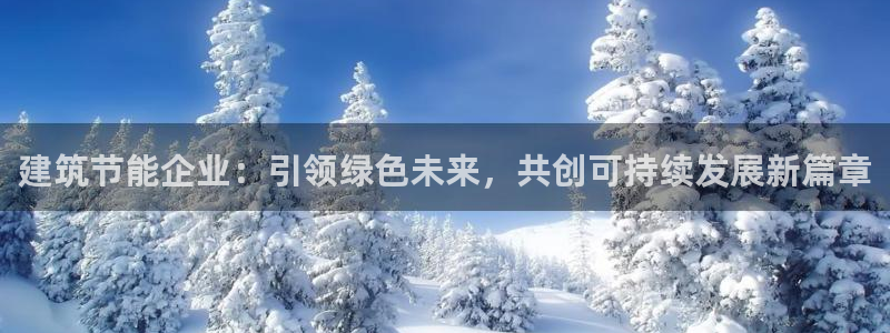 e尊国际娱乐官网下载：建筑节能企业：引领绿色未来，共创可持续发展新篇章