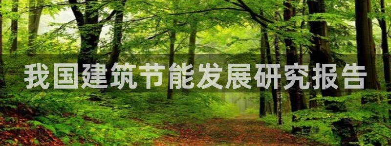 e尊国际官方网站：我国建筑节能发展研究报告