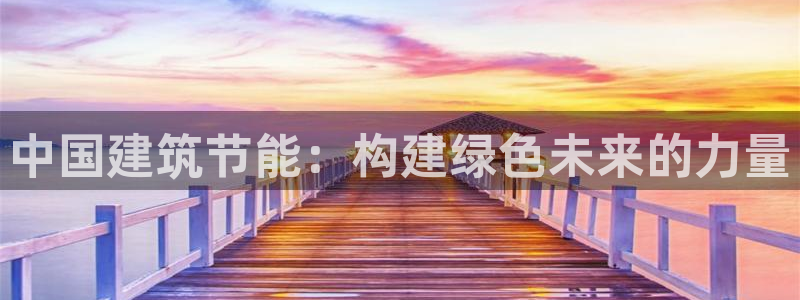 e尊国际网址：中国建筑节能：构建绿色未来的力量
