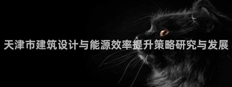 e尊国际地址：天津市建筑设计与能源效率提升策略研究与发展