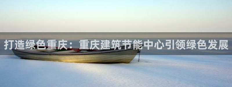 e尊国际-可可计划：打造绿色重庆：重庆建筑节能中心引领绿色发展